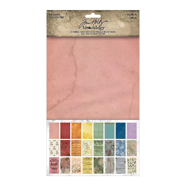 Tim Holtz Idea-ology Backdrops Nro 5 (309)